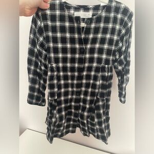 Zara plaid toddler dress
